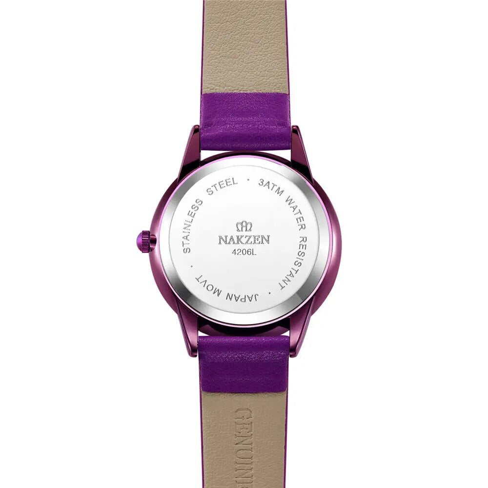 NAKZEN Dress Women Quartz Watches Minimalism Starry sky Magnet Buckle Fashion Wristwatch Waterproof Roman Numeral reloj mujer 4206-2