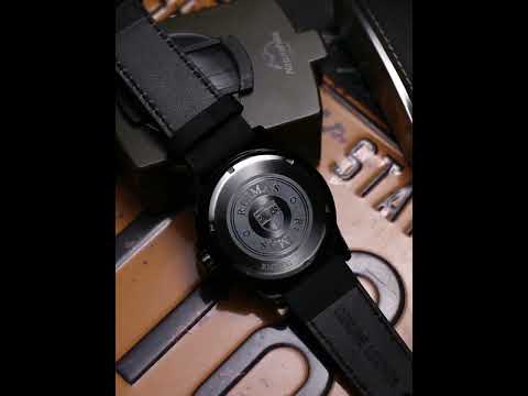 RUIMAS Luxury Men Watches Leather Strap Sport Casual Wristwatches Waterproof Luminous Date Clock Big Dial Montre Homme 302-10